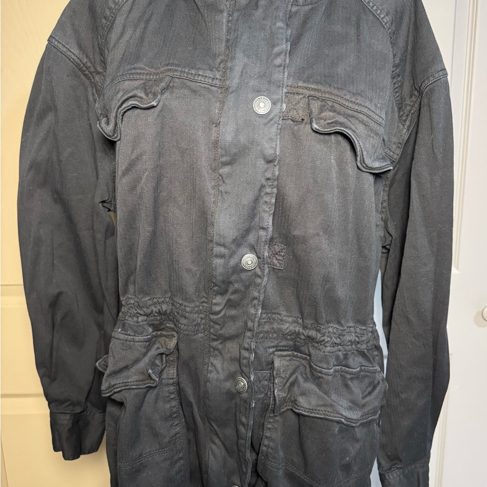 NWOT We The Free Charcoal Utility Jacket